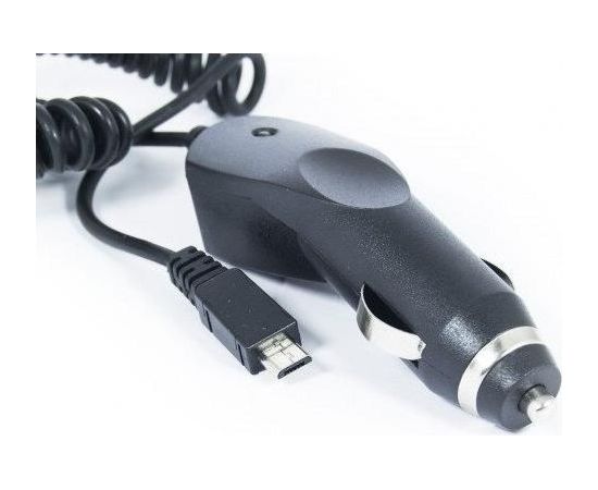 ATX Platinum Премиум Автомобильная зарядка 12 / 24V / 2A + Провод Micro USB Черная (Blue Blister)