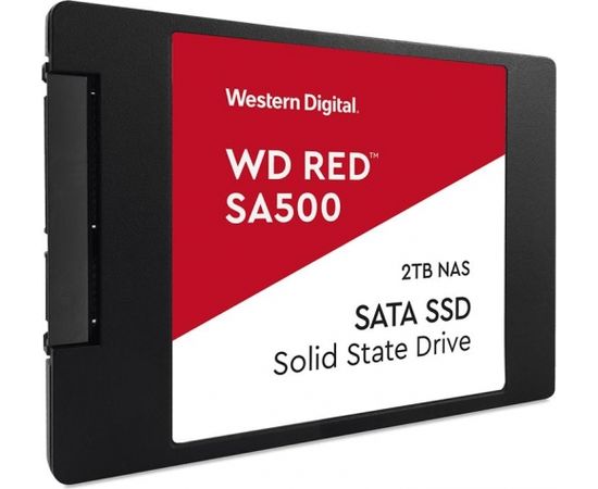 WD Red SA500 NAS SSD 2.5'' 500GB SATA/600, 560/530 MB/s, 7mm, 3D NAND