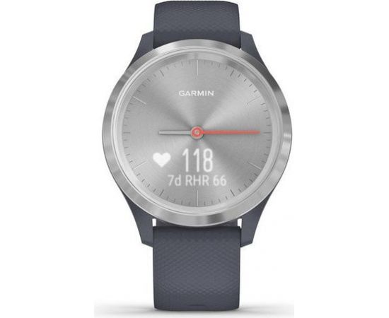 Garmin vivomove 3S S/E Sport, серебристый/синий Smart-Watch Умные часы