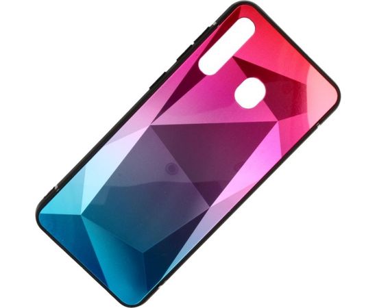 Mocco Stone Ombre Силиконовый чехол С переходом Цвета Apple iPhone X / XS Розовый - Синий