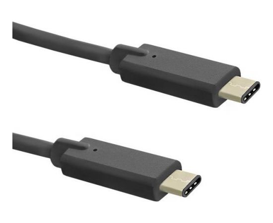 Qoltec Cable USB 3.1 type C male | USB 3.1 type C male | 1m