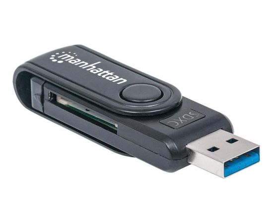 Manhattan Universal USB 3.0 multi-card reader/writer 24-in-1 SD/MicroSD/MMC