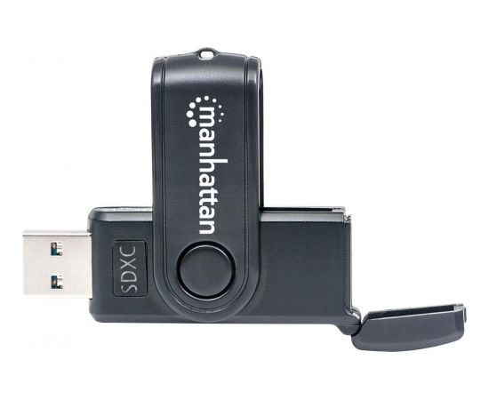 Manhattan Universal USB 3.0 multi-card reader/writer 24-in-1 SD/MicroSD/MMC
