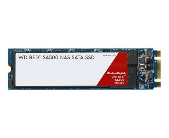 Wd Red SA500 NAS SSD 500GB M.2 SATA3 R/W:560/530 MB/s 3D NAND