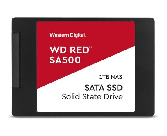 WD Red SA500 NAS SSD 2.5'' 1TB SATA/600, 560/530 MB/s, 7mm, 3D NAND