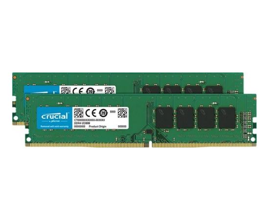 Crucial 16GB (2x8GB) DDR4 3200MHz CL22 Unbuffered DIMM