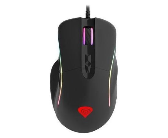 GENESIS  Xenon 750 Optical Gaming Mouse, 10200DPI, Wired, Black