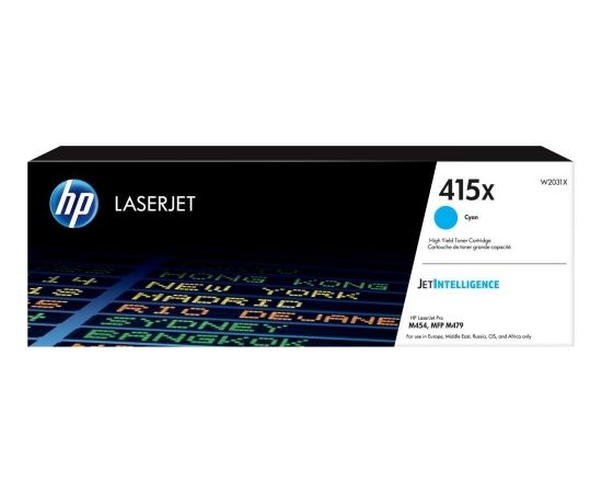 Hewlett-packard TONER CYAN 415X /M479/M454/6K W2031X HP