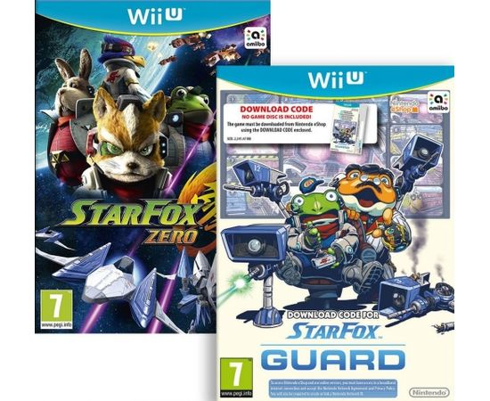 Nintendo Wii U Star Fox Zero with Star Fox Guard Download Code