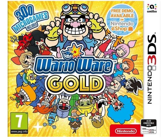 Nintendo 3DS WarioWare Gold