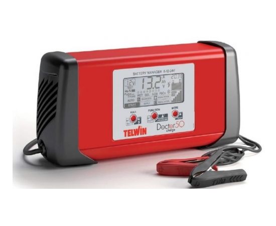 6-12-24V akumulatora lādētājs Doctor Charge 50, Telwin