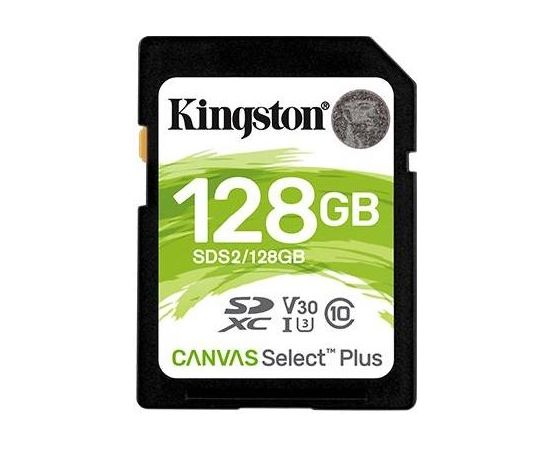 MEMORY SDXC 128GB C10/SDS2/128GB KINGSTON