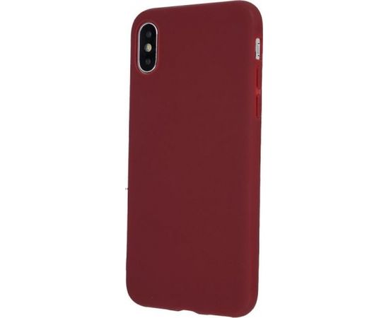 Mocco Ultra Slim Soft Matte 0.3 mm Matēts Silikona Apvalks Priekš Xiaomi Mi Note 10 / Mi Note 10 Pro / Mi CC9 Tumši Sarkans