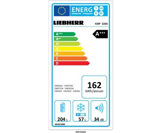 Liebherr ICBP 3266 Premium BioFresh 178cm