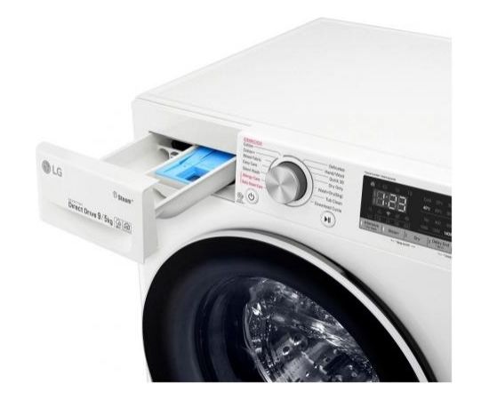LG F4DN409S0 veļas mašīna + žāvētājs