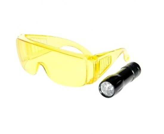 UV LED lukturis ar aizsargbrillēm RK1230