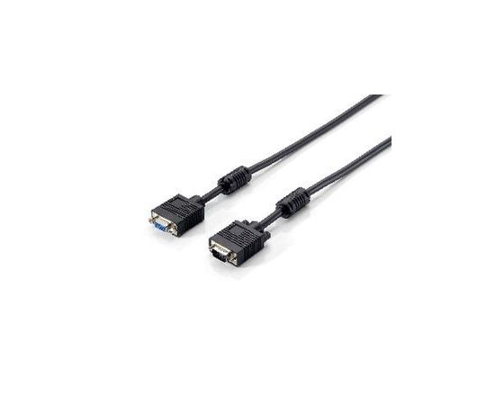 Equip VGA HD15m/HD15f with ferrite core 10m cable  