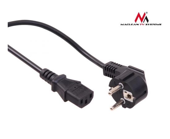 Maclean MCTV-801 Power cable 3 pin 5M plug EU