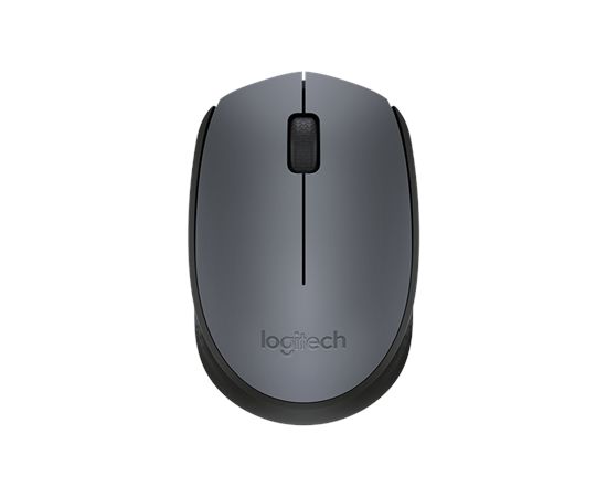 Logitech M170 Black, Grey, Yes, Wireless Mouse