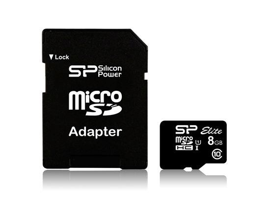 Silicon Power Elite UHS-I 32 GB, MicroSDHC, Flash memory class 10, SD adapter