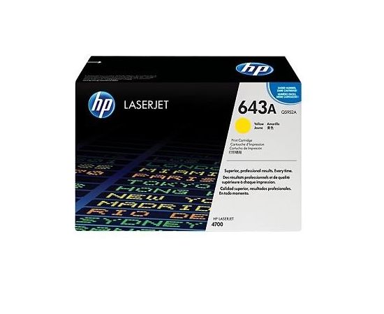 Hewlett-packard TONER YELLOW 643A /LJ4700 10K/Q5952A HP