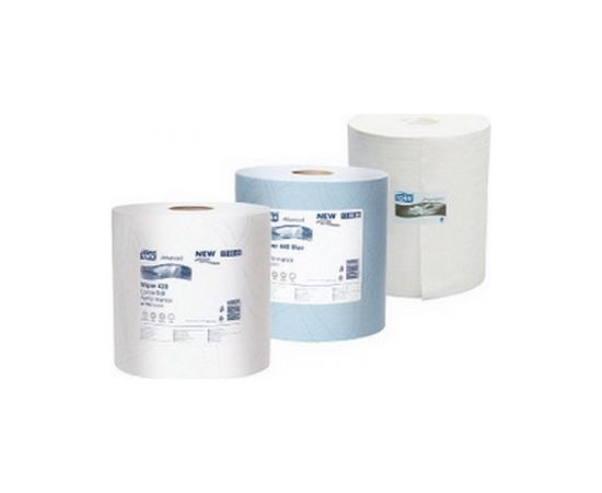 Industriālais papīrs TORK Premium 510 Big Roll W1, 1 sl., 1000 lapas rullī, 42.8 cm x 380 m, baltā krāsā