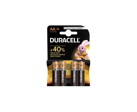 Baterijas Duracell AAA Alkaline 4pack