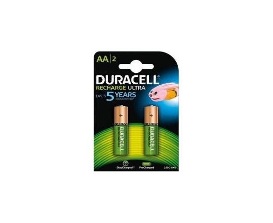 Duracell HR6 AA Batteries - 2 Pack