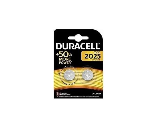 Duracell DL/CR 2025 Batteries - 2 Pack