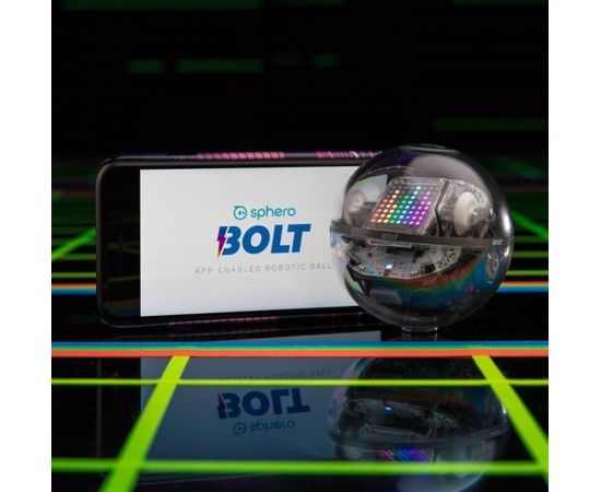 Sphero Smart toy Bolt Wi-Fi, Bluetooth, Sphero Bolt - smart toy to learn coding while playing., iOS and Android, Battery warranty 6 month(s)