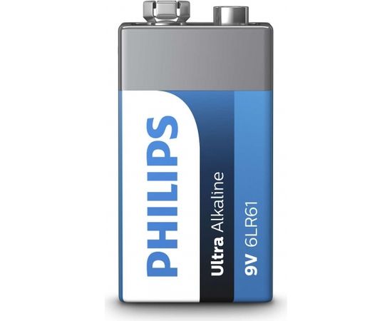 PHILIPS 6LR61E1B/10 baterija krona Ultra Alkaline 9V