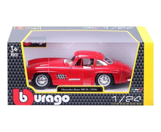 BBURAGO car model 1/24 Mercedes Benz 300 SL 1954, 18-22023