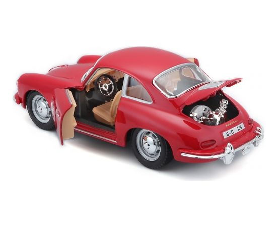 BBURAGO automašīna 1/24 Porsche 356B Coupe 1961, 18-22079