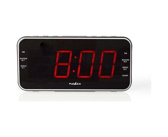 Nedis CLAR004BK Радио будильник