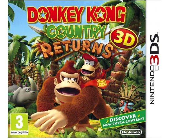 Nintendo 3DS Donkey Kong Country Returns 3D