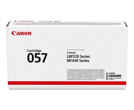 Canon i-SENSYS 057 Toner cartridge, Black