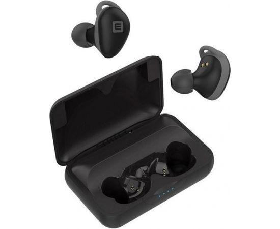 Evelatus Bluetooth Earbuds 2 EBE02 - Bluetooth 5.0 APTX QCC3020 IP65 Extra Bass Auto Pairing Touch Control  Black Наушники