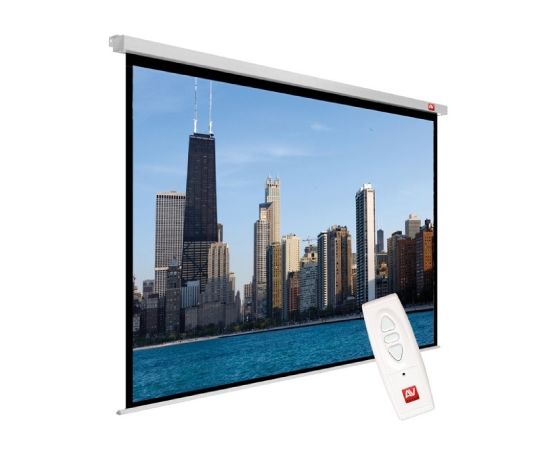 Avtek Video ELECTRIC 300P White elektriskais projektora ekrāns