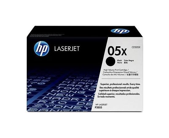 HP LaserJet P2035/55 Black Print Cartridge (2x6.500pages) / CE505XD