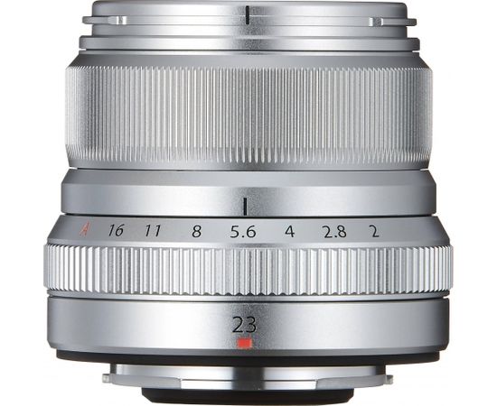 Fujifilm Fujinon XF 23 мм f/2.0 R WR объектив, серебристый