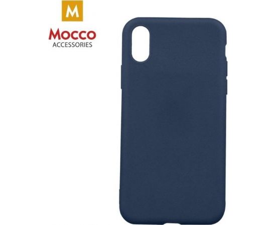 Mocco Ultra Slim Soft Matte 0.3 mm Матовый Силиконовый чехол для Samsung A505 / A307 / A507 Galaxy A50 / A30s /A50s Синий