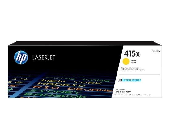 Hewlett-packard TONER YELLOW 415X /M479/M454/6K W2032X HP