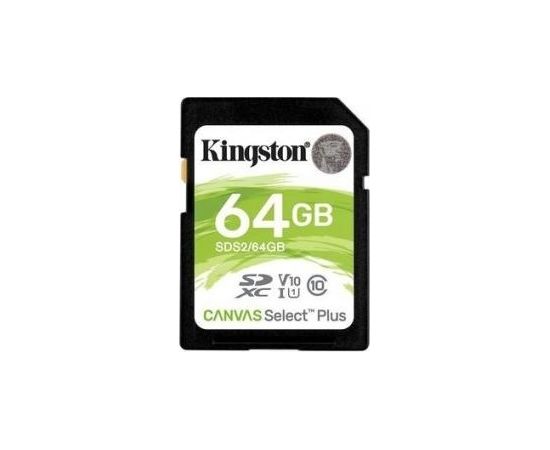 Kingston SDXC 64GB Canvas Select Plus