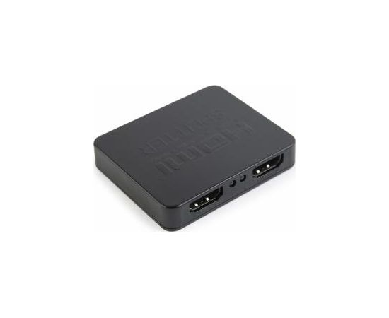 Adapteris Gembird HDMI Splitter Male - 2 x HDMI Female Black