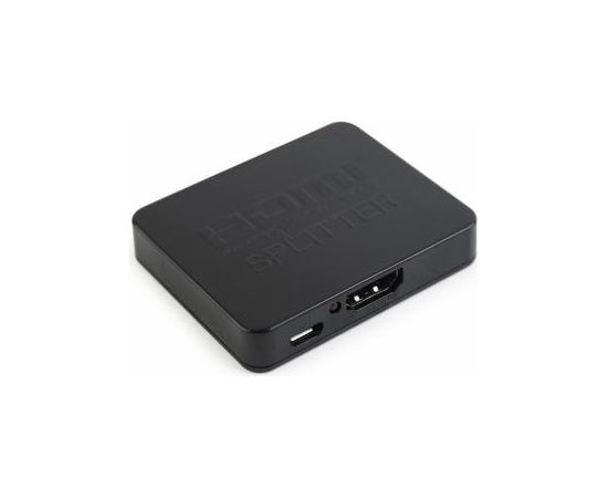 Adapteris Gembird HDMI Splitter Male - 2 x HDMI Female Black