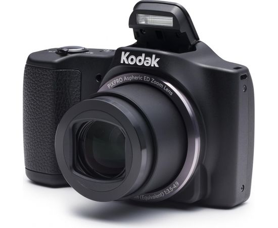Kodak FZ201 Black Kompakta kamera ar zibspuldzi - melna
