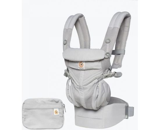 ERGOBABY ķengursoma Omni 360 Cool Air Mesh Pearl Grey BCS360PGREY