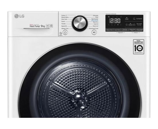 LG RC90V9AV2Q Eco Hybrid™ SmartThinQ™ veļas žāvētājs 9kg Veļas žāvētāji