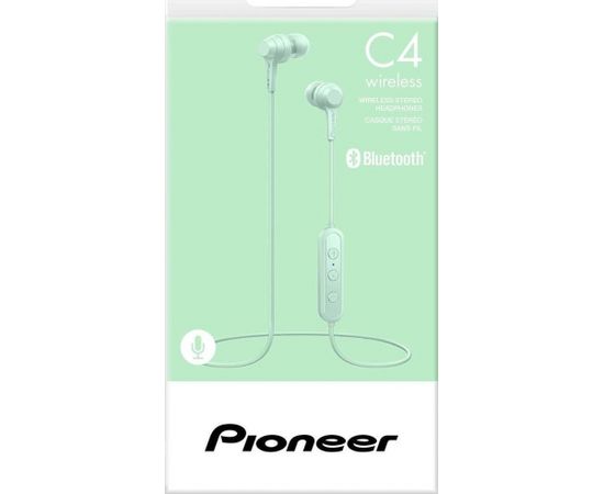 Pioneer SE-C4BT-GR Bluetooth Austiņas Zaļas