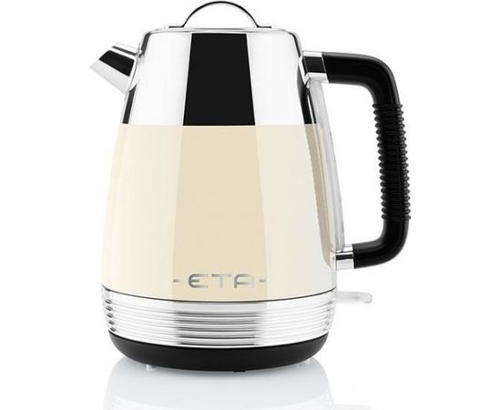 ETA Storio Kettle ETA918690040 Standard, 2150 W, 1.7 L, Stainless steel, Beige, 360° rotational base